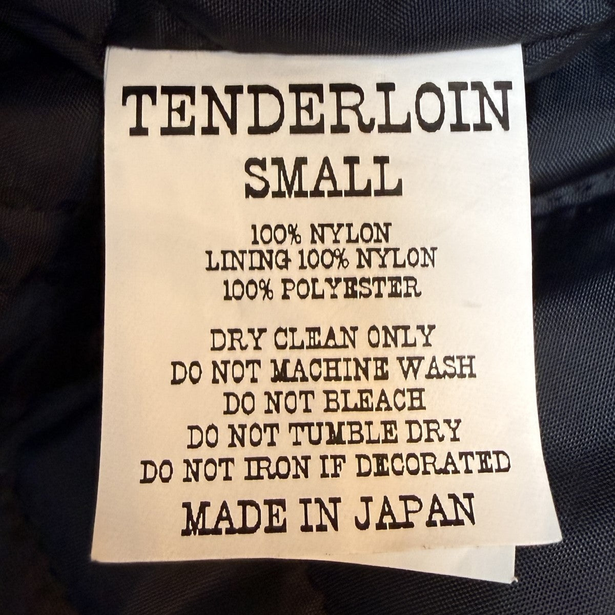17SS/T-NYLON RIB JKT S／ボルネオスカルスカルスタジャン