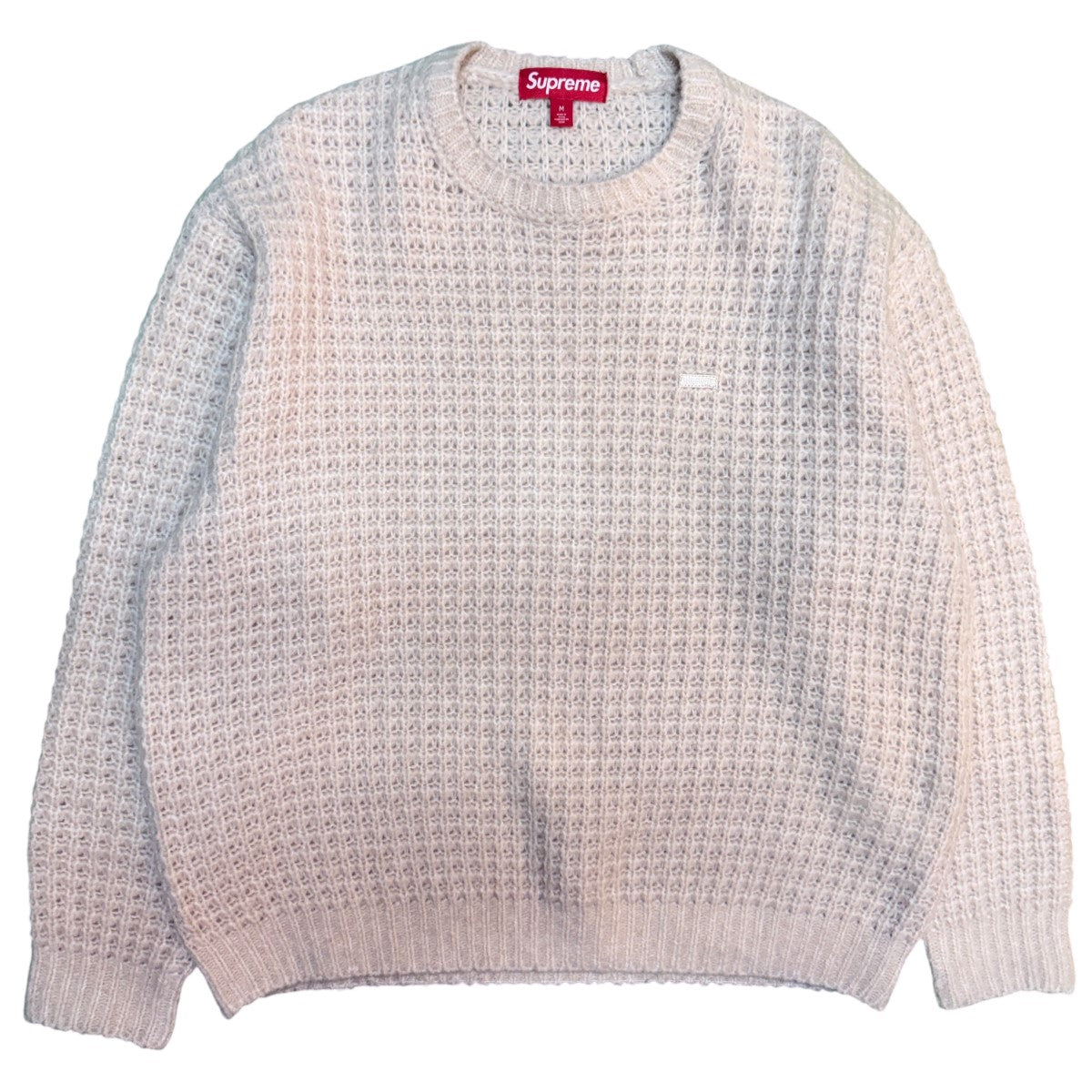 Supreme 25AW/Smail Box Waffle Sweater／スモールボックスワッフルセーター 古着・中古-1枚目のアイテム画像
