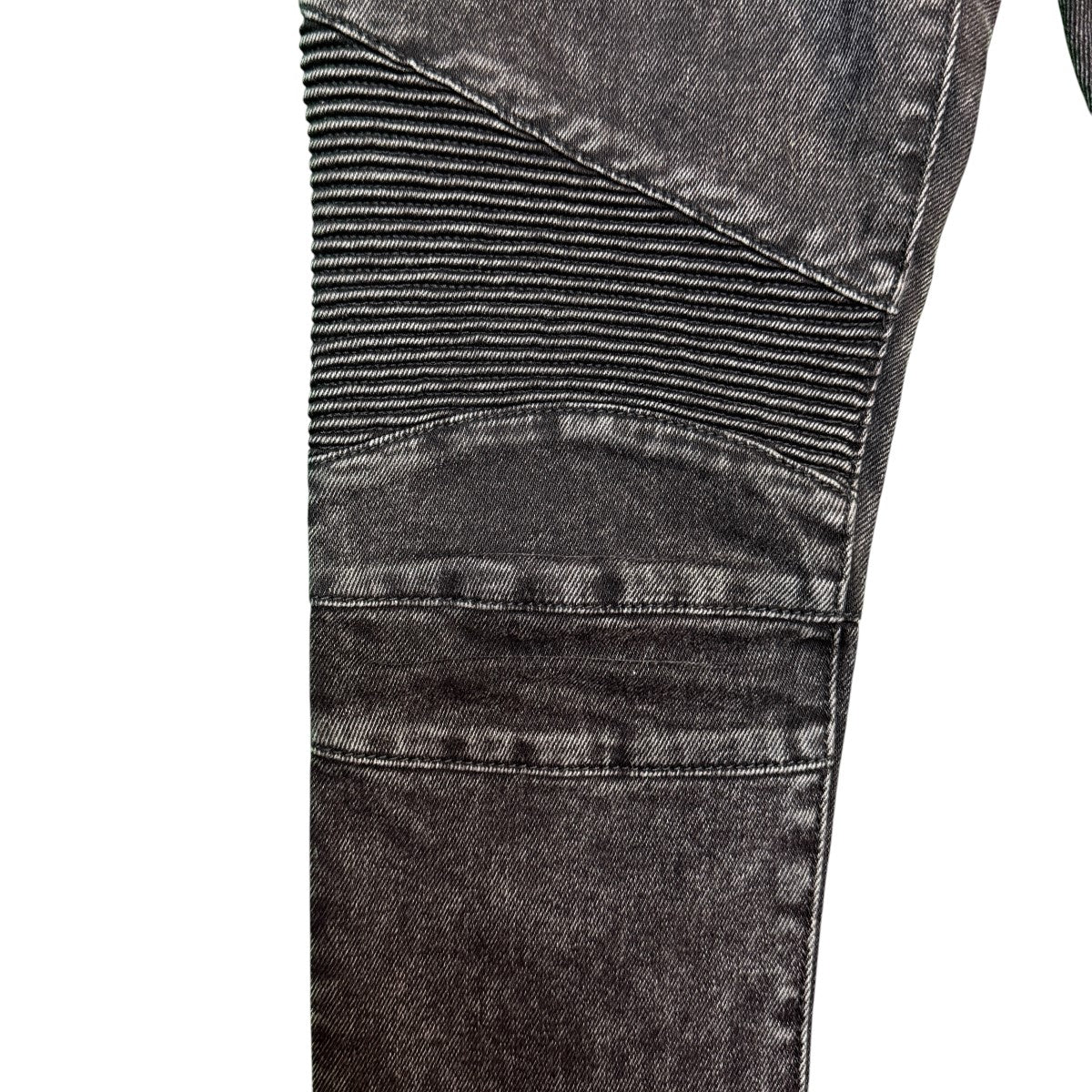 BALMAIN BH2 PANTS DENIM ZIP SLIM／バイカージップスリムパンツ/MGM05107D 古着・中古-3枚目のアイテム画像
