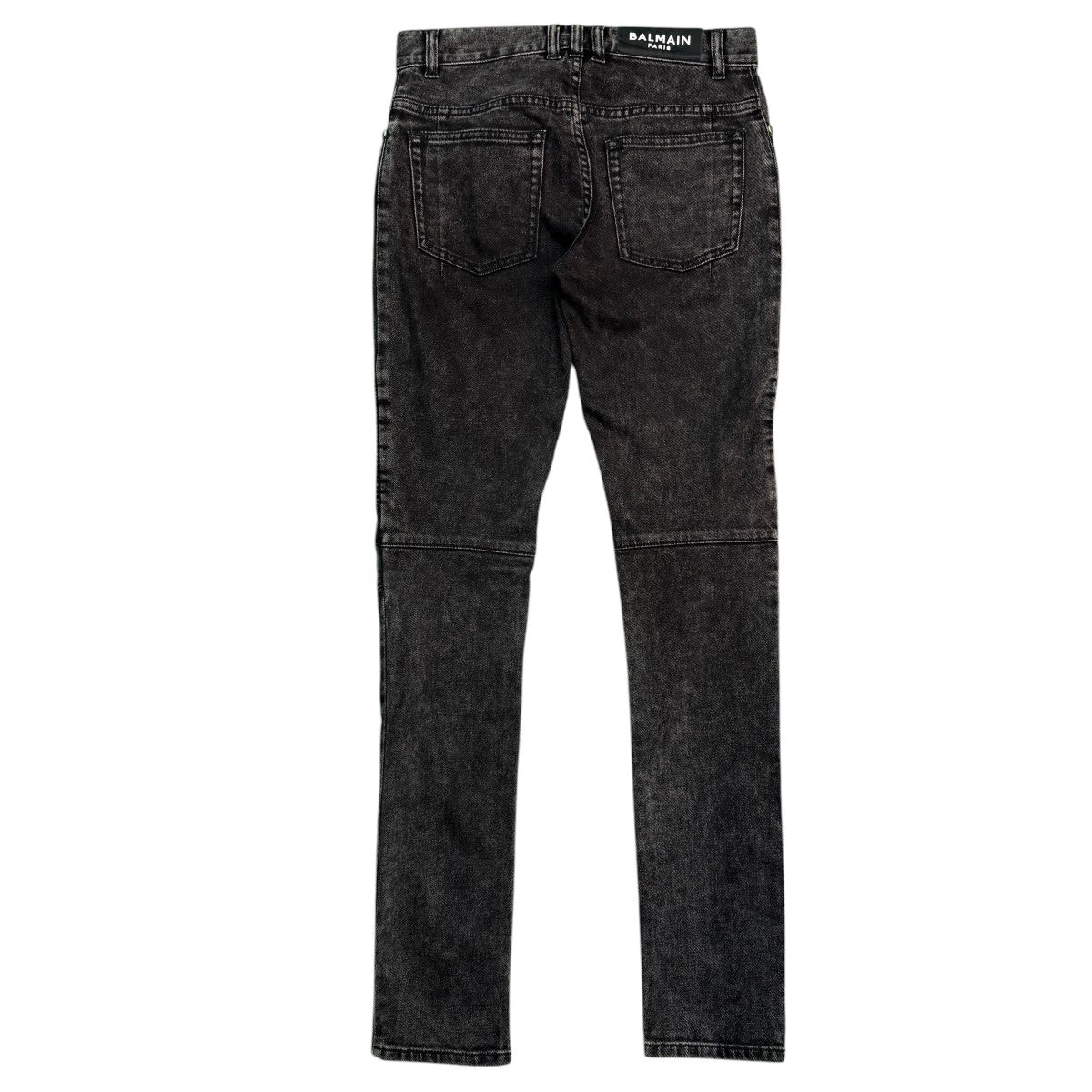 BALMAIN BH2 PANTS DENIM ZIP SLIM／バイカージップスリムパンツ/MGM05107D 古着・中古-7枚目のアイテム画像