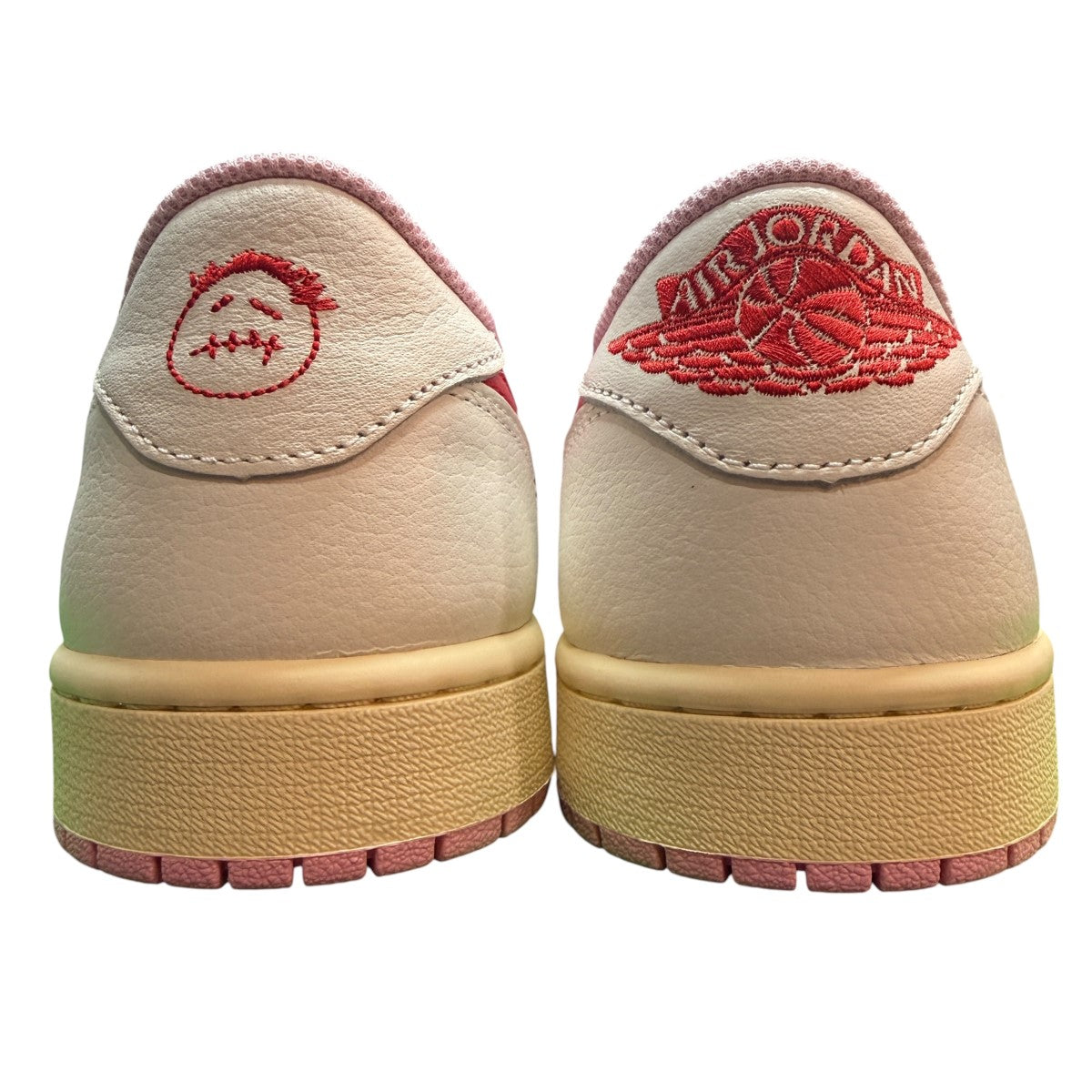 Travis Scott×NIKE 26SS/AIR JORDAN 1 LOW OG SP／Sail／Tropical Pink／エアジョーダン1 レトロ ロー OG スニーカー/IQ7604-101 古着・中古-4枚目のアイテム画像