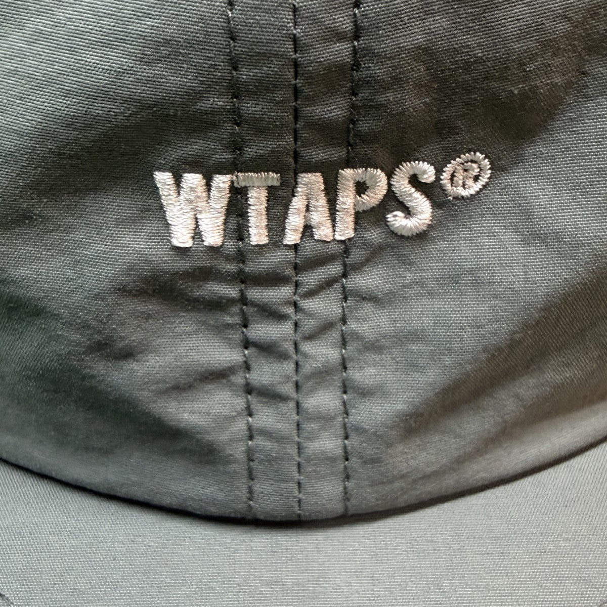 WTAPS 26SS/T-6M 01 CAP ／ NYLON． TUSSAH．／ナイロンタッサーキャップ/261HCDT-HT05 古着・中古-2枚目のアイテム画像