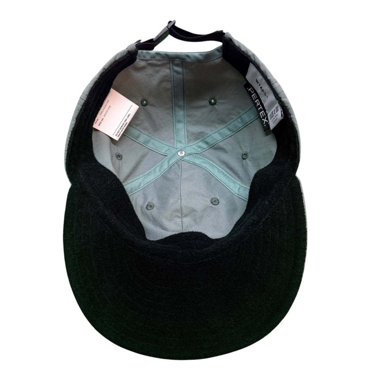 WTAPS 26SS/T-6M 01 CAP ／ NYLON． TUSSAH．／ナイロンタッサーキャップ/261HCDT-HT05 古着・中古-6枚目のアイテム画像