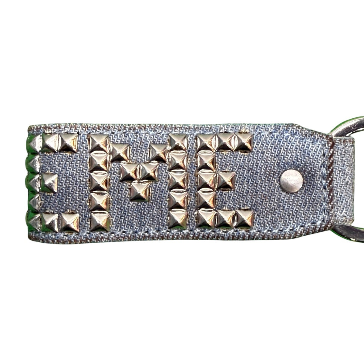 23SS/Studded Keychain DenimMade in Italy／スタッズキーチェーン デニムカラー