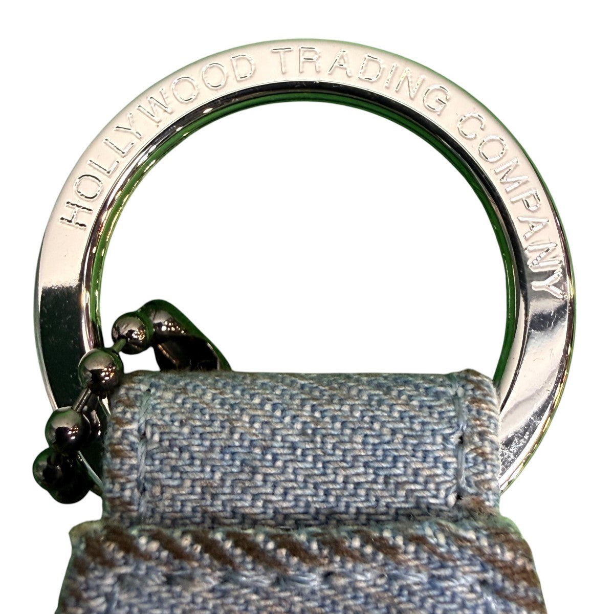 23SS/Studded Keychain DenimMade in Italy／スタッズキーチェーン デニムカラー