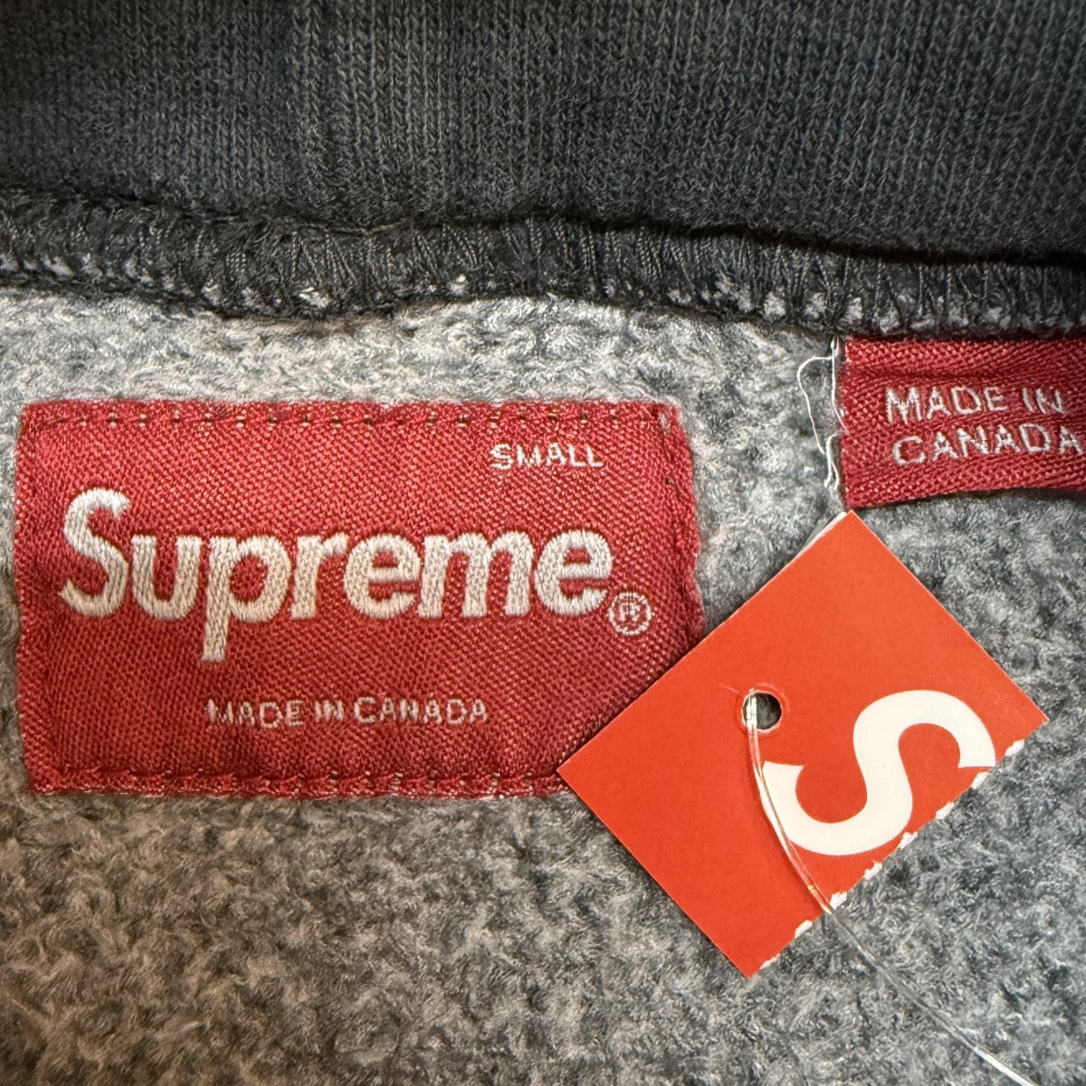 23SS/Overdyed S Logo Hooded Sweatshirt／オーバーダイドSロゴスウェットパーカー/カナダ製