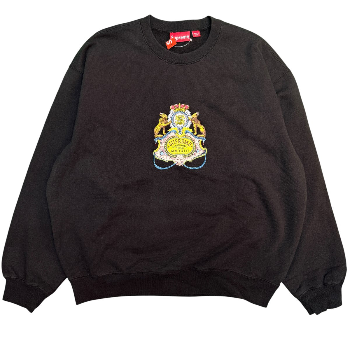 23SS/Crest Crewneck／クレストクルーネックスウェット