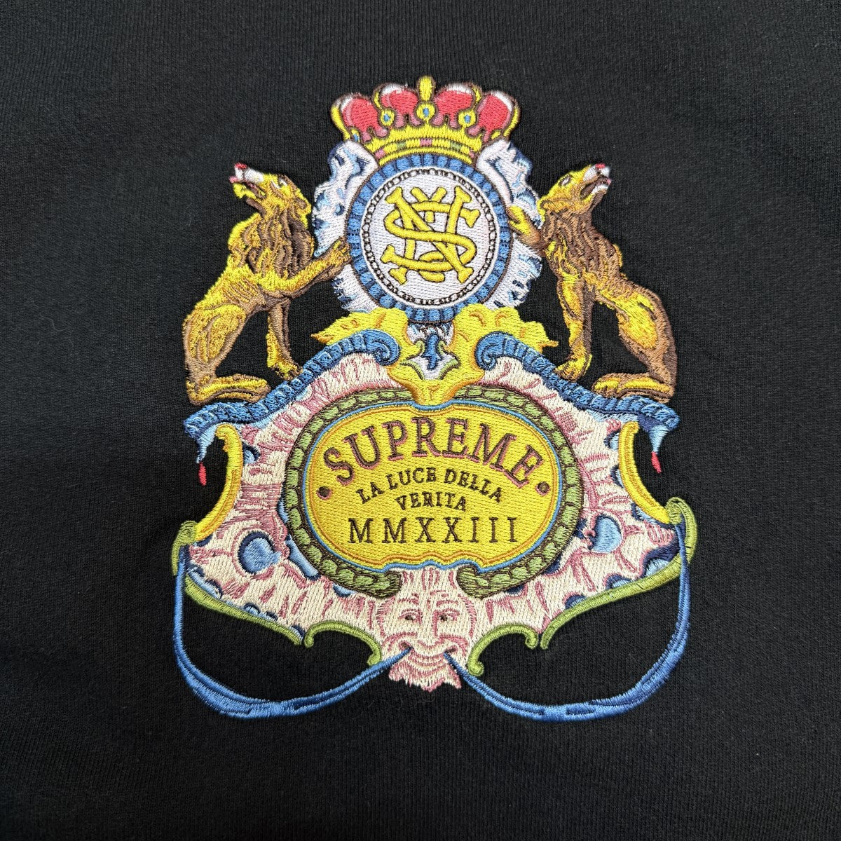 23SS/Crest Crewneck／クレストクルーネックスウェット