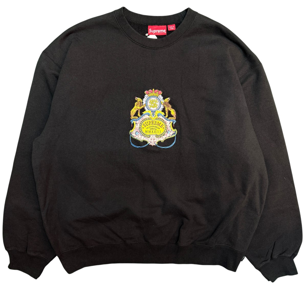 23SS/Crest Crewneck／クレストクルーネックスウェット