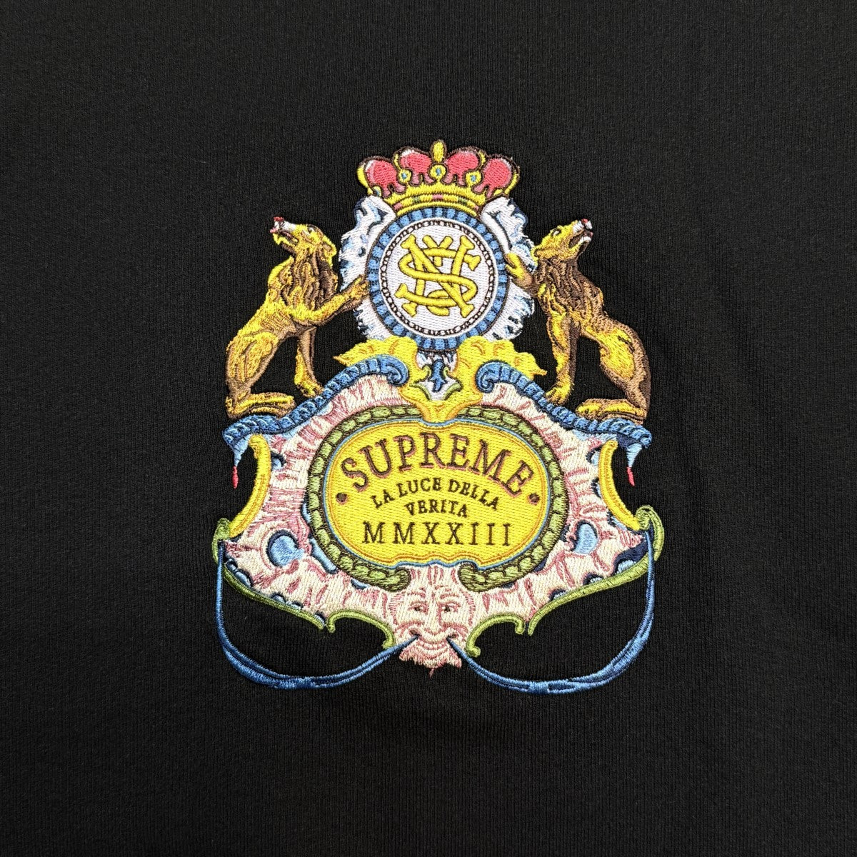 23SS/Crest Crewneck／クレストクルーネックスウェット