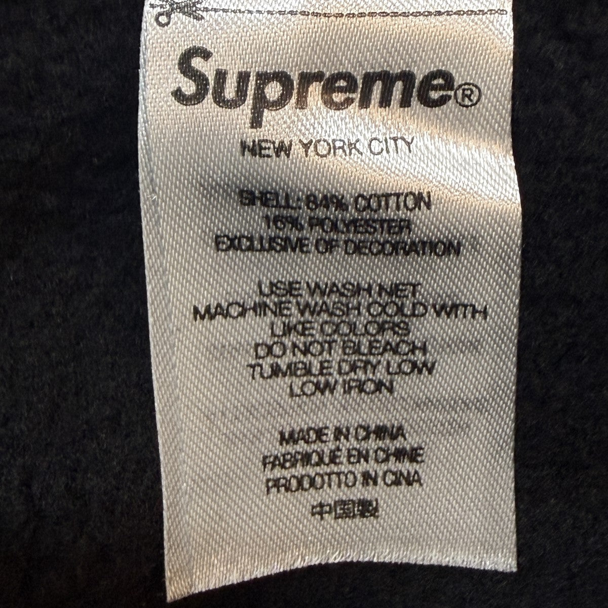23SS/Crest Crewneck／クレストクルーネックスウェット