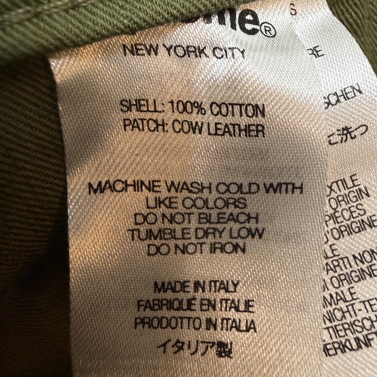 22AW/Griffin 5-Pocket Jean／グリフィン 5ポケットデニム/Made in Italy