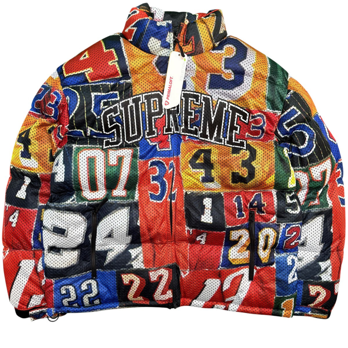 23SS/Mesh Jersey Puffer Jacket／メッシュジャージ パファージャケット