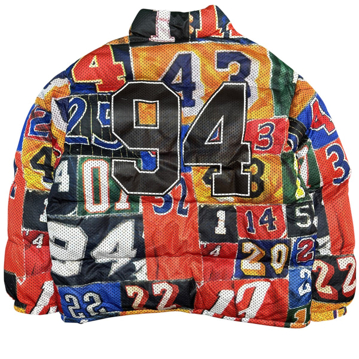 23SS/Mesh Jersey Puffer Jacket／メッシュジャージ パファージャケット