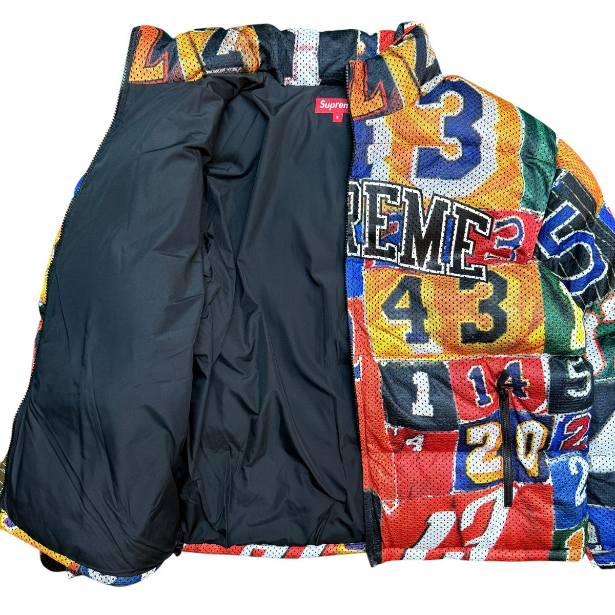 23SS/Mesh Jersey Puffer Jacket／メッシュジャージ パファージャケット