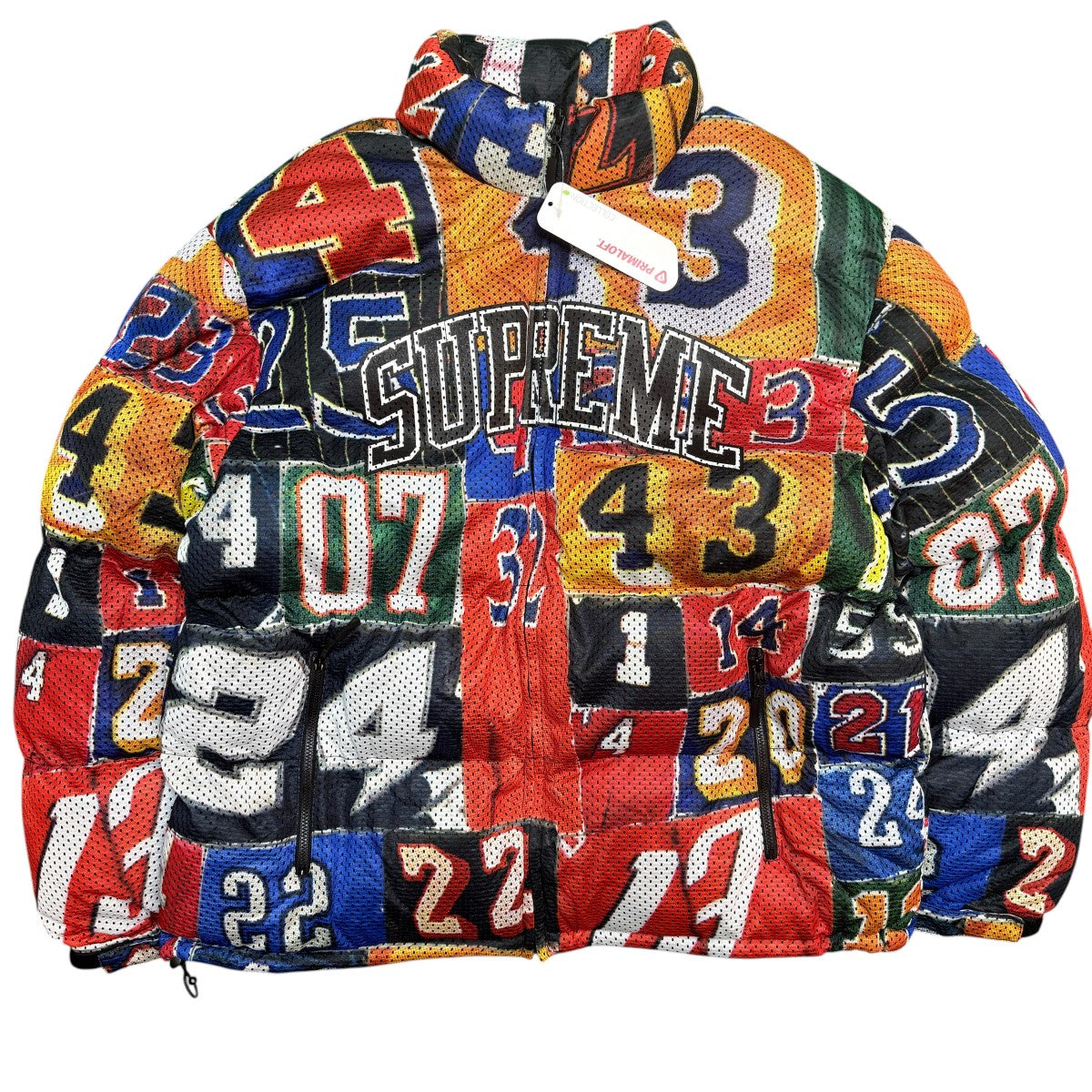 23SS/Mesh Jersey Puffer Jacket／メッシュジャージ パファージャケット