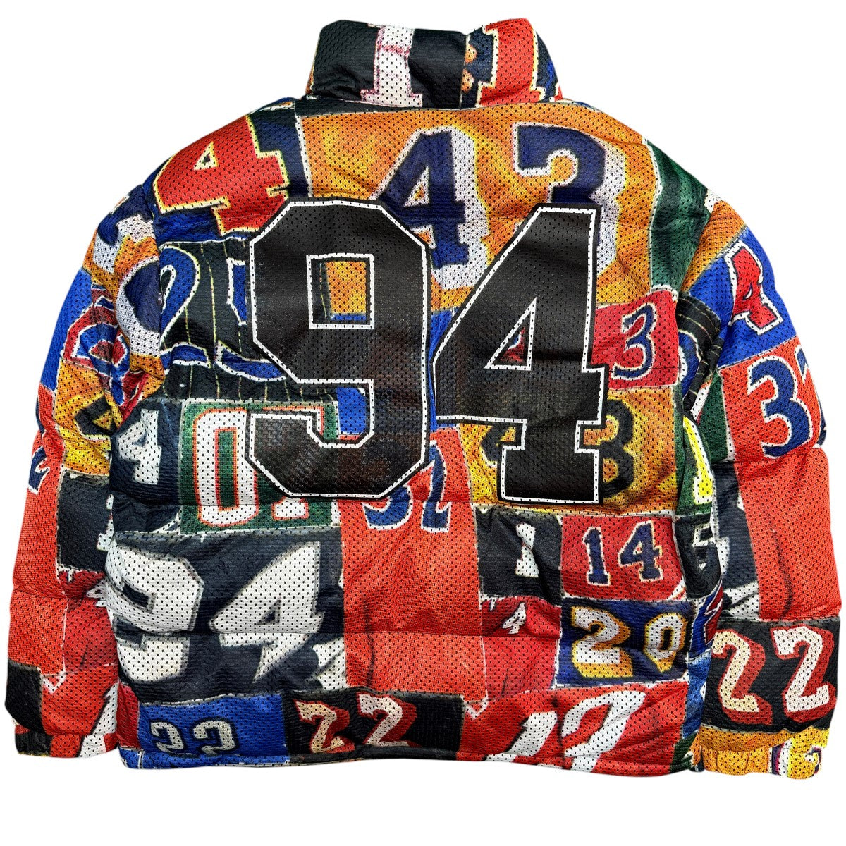 23SS/Mesh Jersey Puffer Jacket／メッシュジャージ パファージャケット