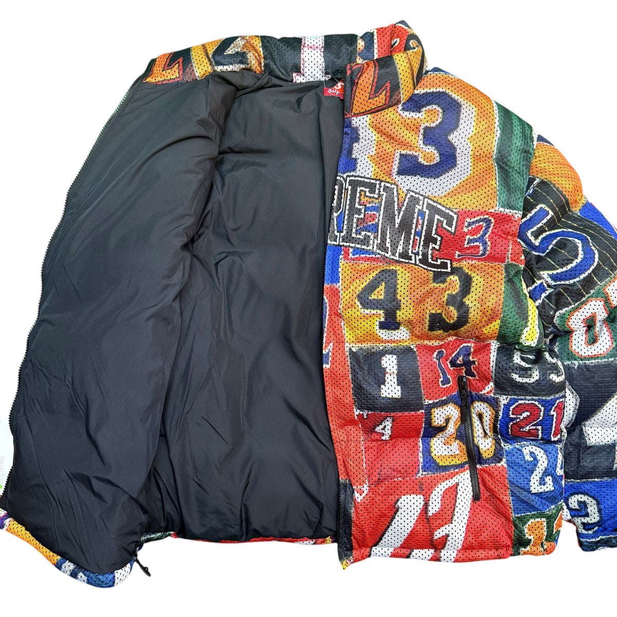 23SS/Mesh Jersey Puffer Jacket／メッシュジャージ パファージャケット