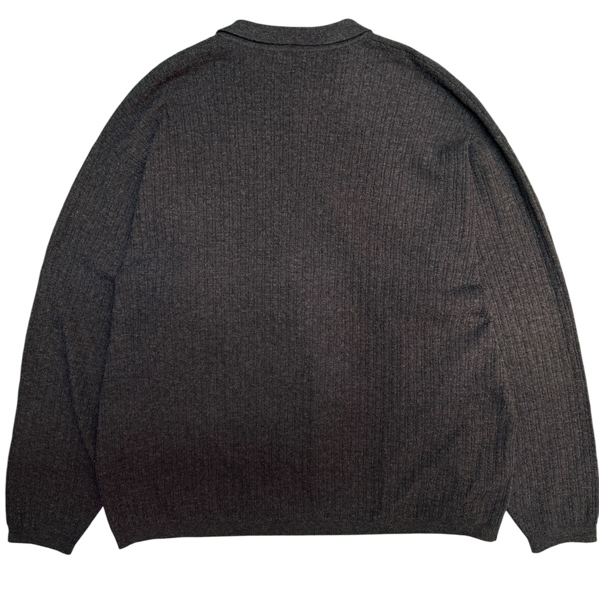 26SS/Crepe Knit Shirt／ニットシャツ/2601-006