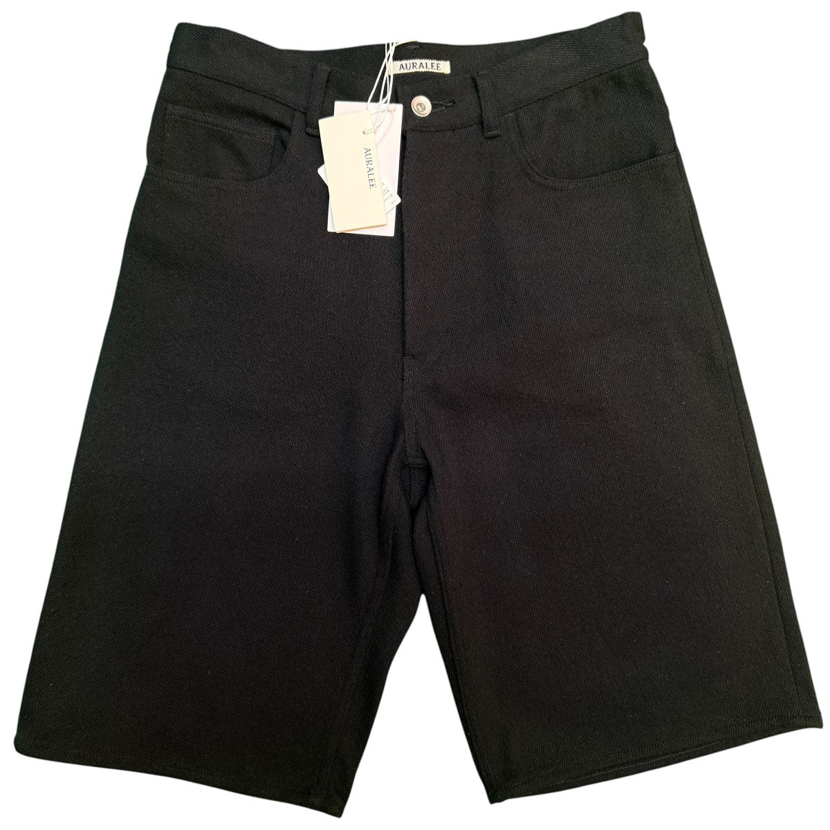 26SS/SILK NEP DENIM 5P WIDE SHORTS／ルクネップワイドショートパンツ/A26SP02SD