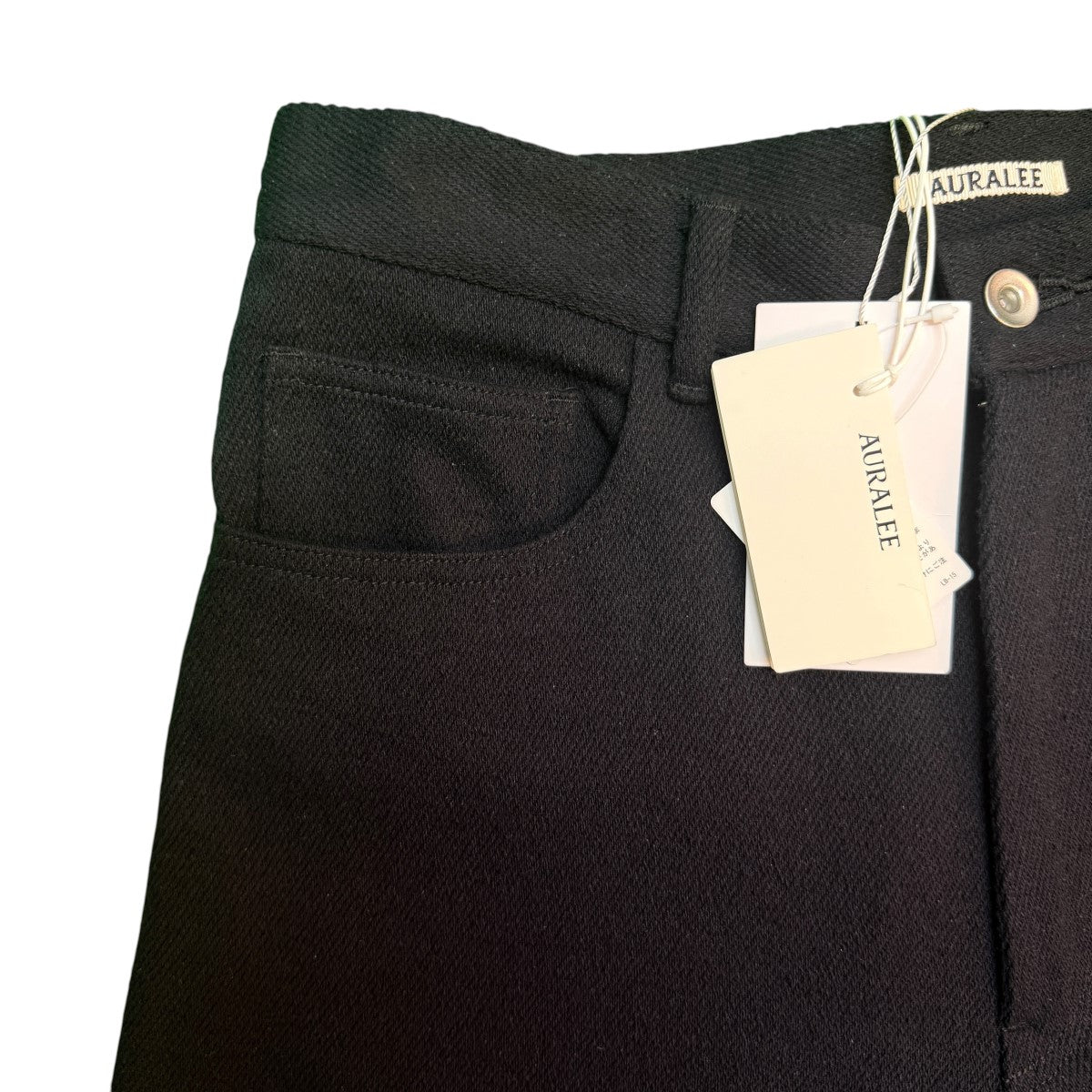 26SS/SILK NEP DENIM 5P WIDE SHORTS／ルクネップワイドショートパンツ/A26SP02SD