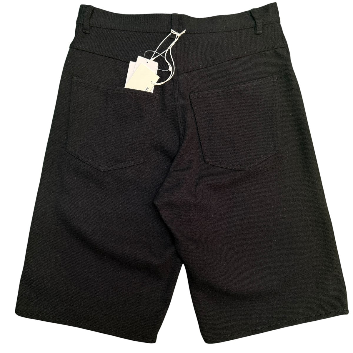 26SS/SILK NEP DENIM 5P WIDE SHORTS／ルクネップワイドショートパンツ/A26SP02SD