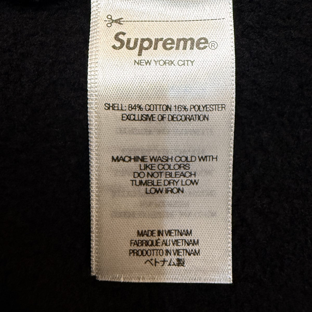 25SS/Work Zip Up Hooded Sweatshirt／ワークジップアップスウェットパーカー/ベトナム製