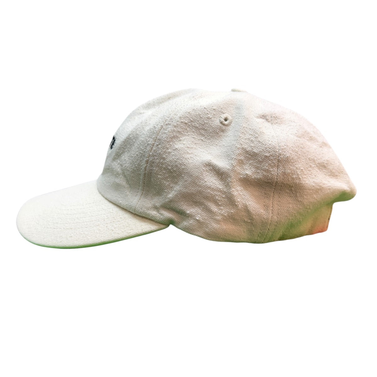 23SS/Classic Logo 6-Panel Cream／ウォッシュド加工／クラシックロゴ6パネルキャップ クリームカラー