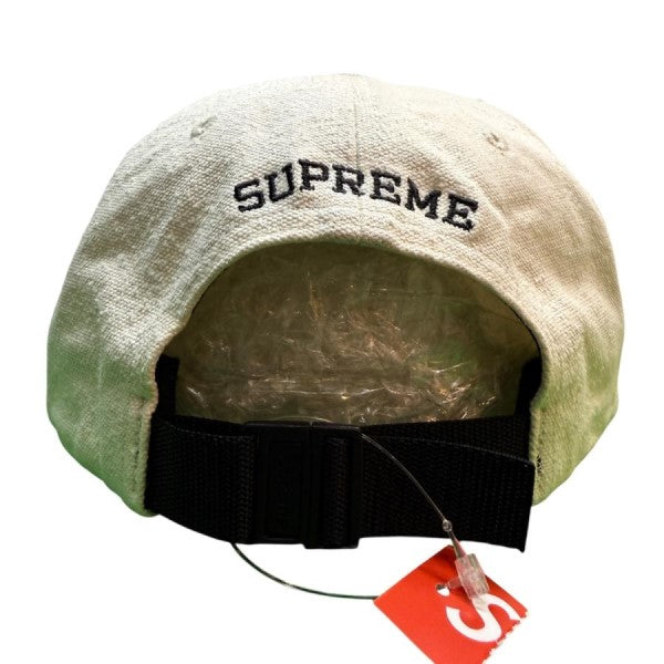 23SS/Classic Logo 6-Panel Cream／ウォッシュド加工／クラシックロゴ6パネルキャップ クリームカラー