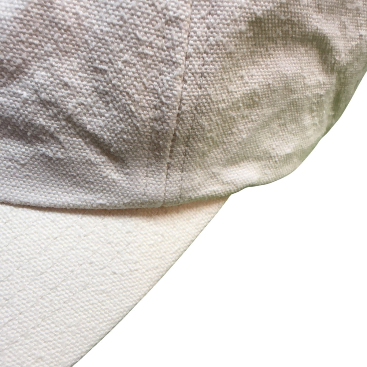 23SS/Classic Logo 6-Panel Cream／ウォッシュド加工／クラシックロゴ6パネルキャップ