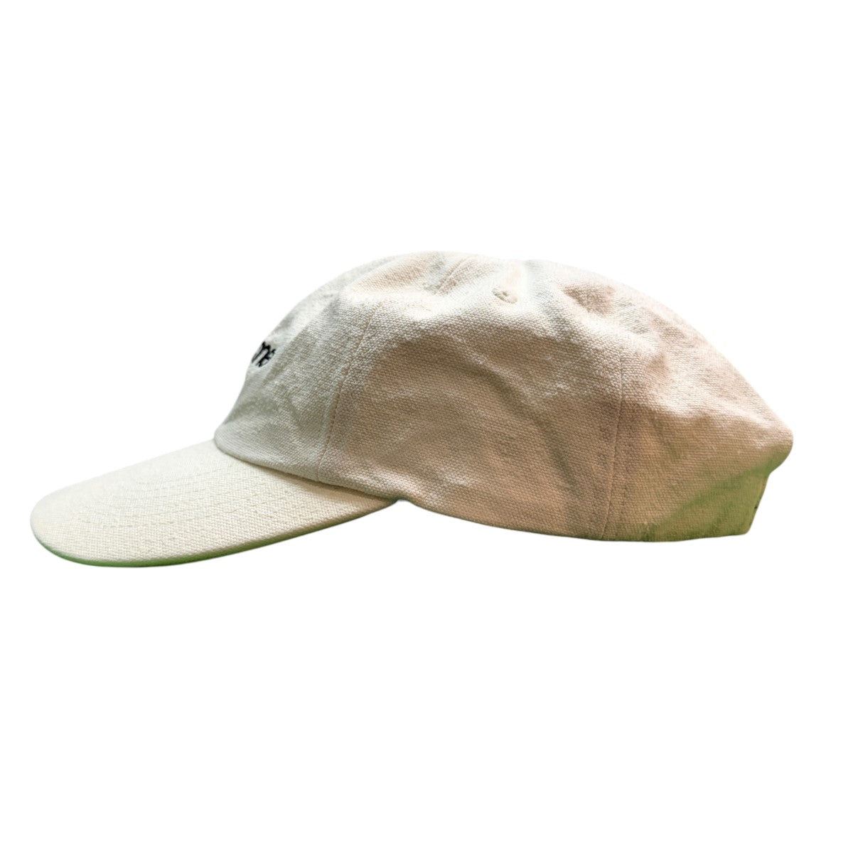 23SS/Classic Logo 6-Panel Cream／ウォッシュド加工／クラシックロゴ6パネルキャップ