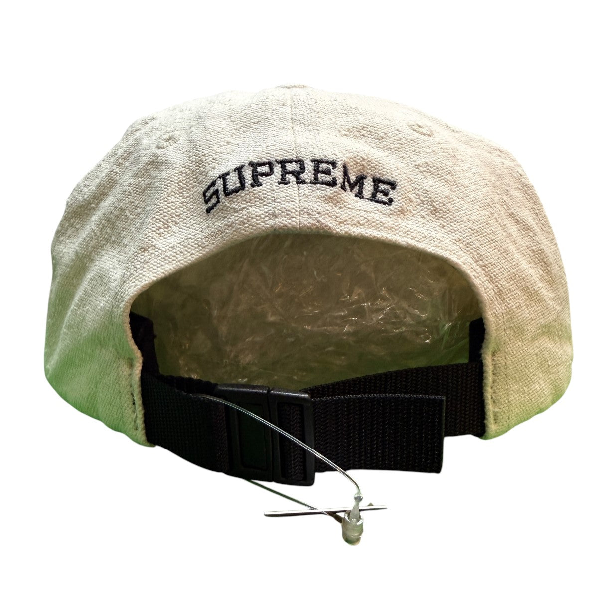 23SS/Classic Logo 6-Panel Cream／ウォッシュド加工／クラシックロゴ6パネルキャップ