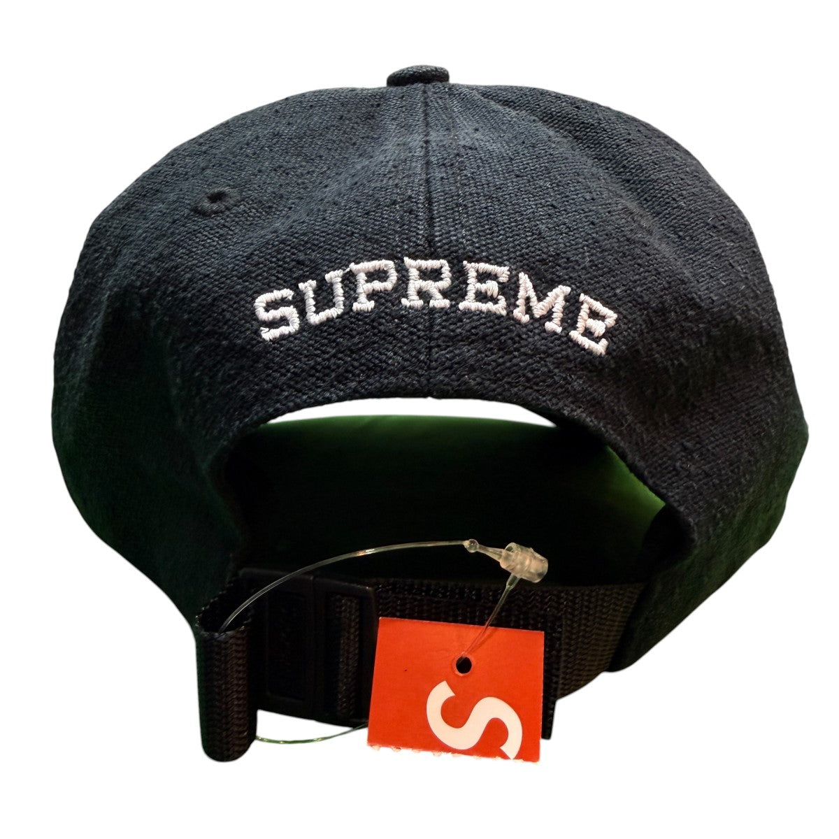 23SS/Classic Logo 6-Panel Black／ウォッシュド加工／クラシックロゴ6パネルキャップ