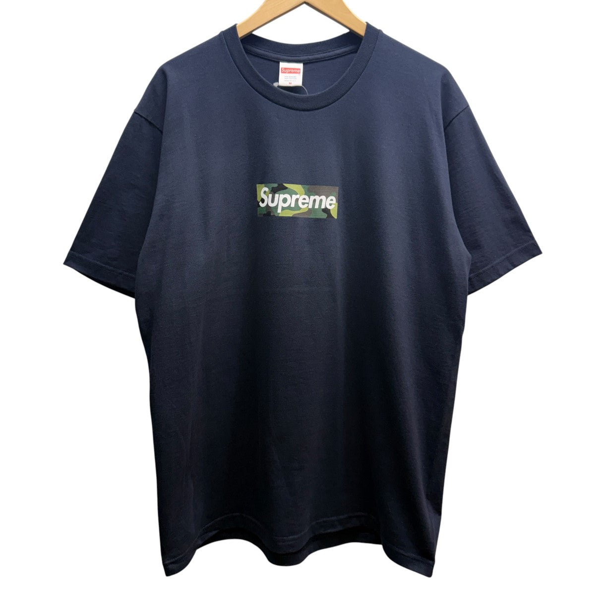 23AW/Box Logo Tee／カモフラボックスロゴTシャツ