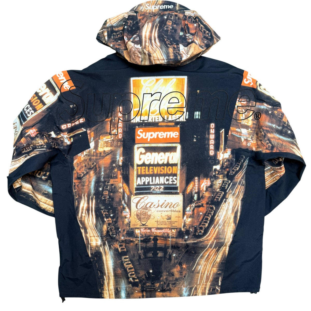 Supreme×THE NORTH FACE 22AW/Taped Seam Shell Jacket／Times square