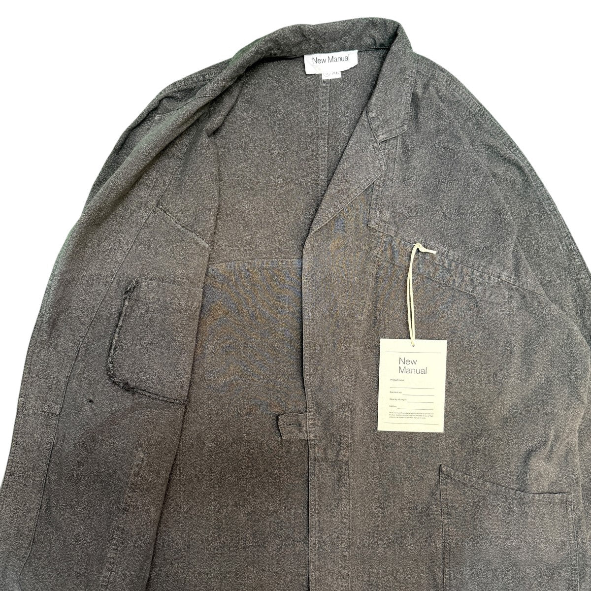 New Manual 26SS/WORK COAT／ワークコート/2026SS-JK3-YW 古着・中古-4枚目のアイテム画像