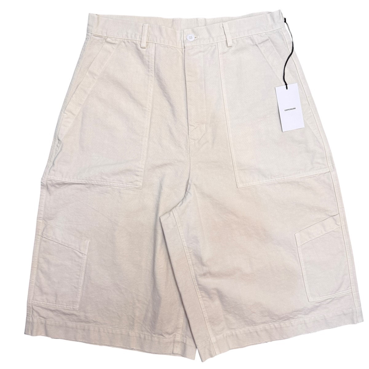concause 26SS/WIDE SHORT CHINO PANTS／ワイドショートチノパンツ/2601019 古着・中古-1枚目のアイテム画像