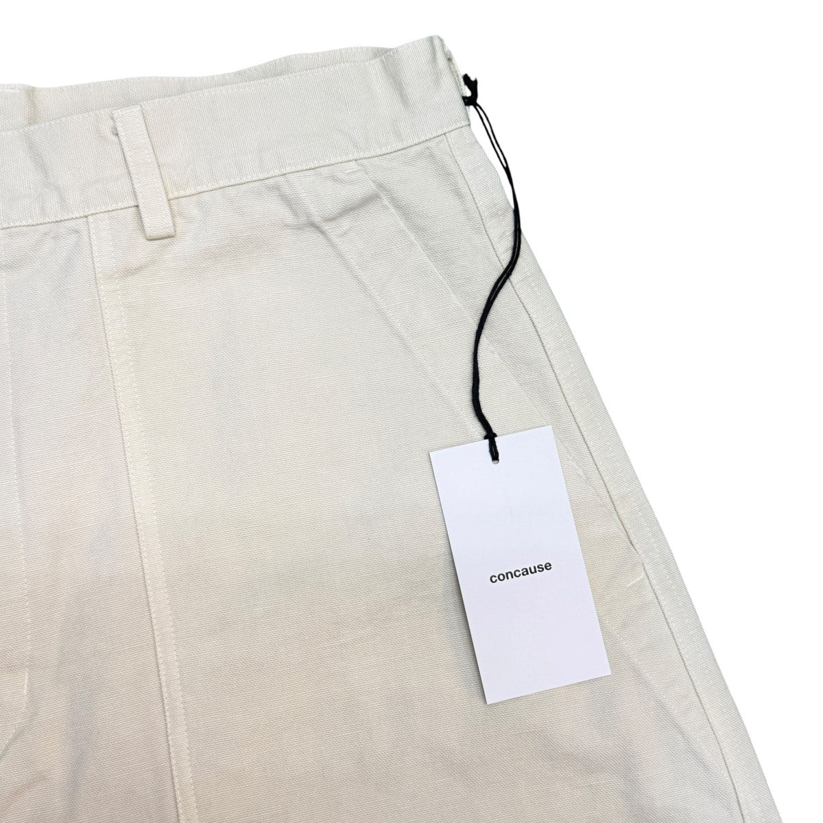 concause 26SS/WIDE SHORT CHINO PANTS／ワイドショートチノパンツ/2601019 古着・中古-3枚目のアイテム画像