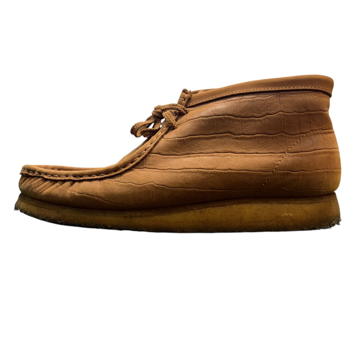 12AW/EMBOSSED CROCODILE WALLABEE BOOT／エンボスクロコダイルワラビーブーツ アーカイブ品