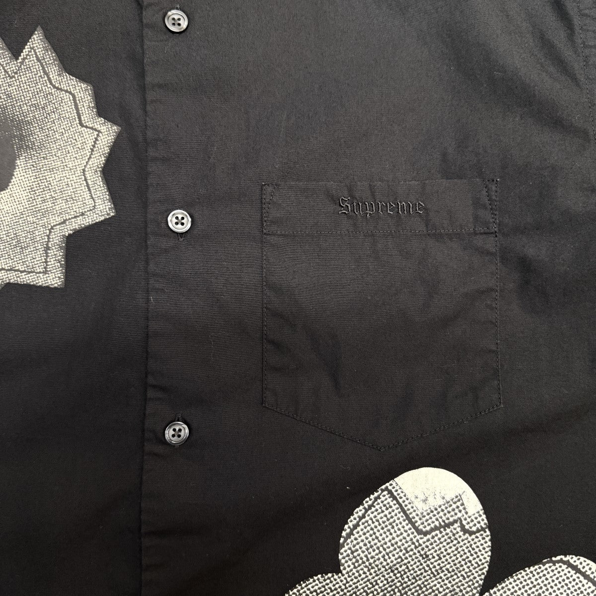 22SS/Nate Lowman／Supreme S／S Shirt／ネイト・ロウマンショートスリーブシャツ