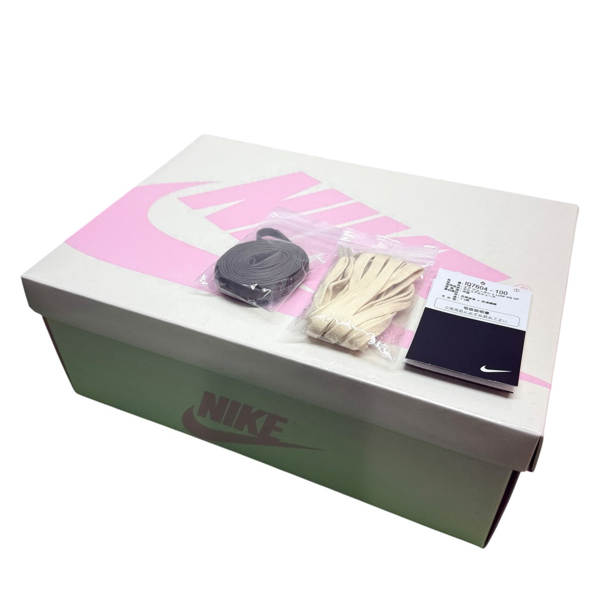 26SS/Air Jordan 1 Retro Low OG SPMuslin／Shy Pinkエアジョーダン1 レトロ ロー OG モスリン／シャイピンク スニーカー/IQ7604-100