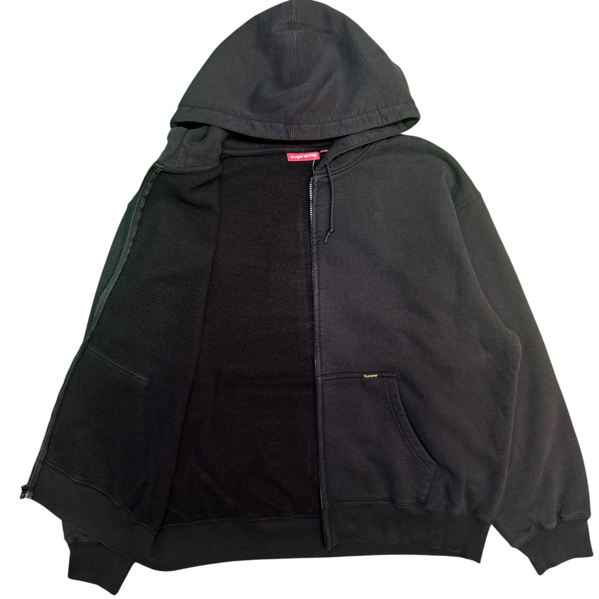 25SS/Work Zip Up Hooded Sweatshirt／ワークジップアップスウェットパーカー