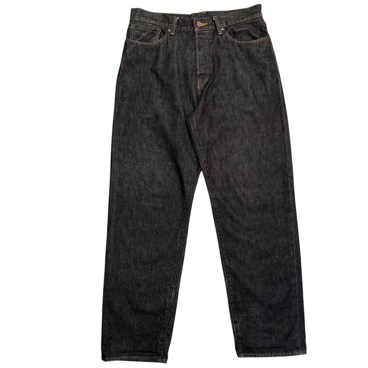 25SS/DENIM PANTS BLACK RIGID 501XX／501XXスーパーワイドリジッドデニムパンツ/11-21-1591-291