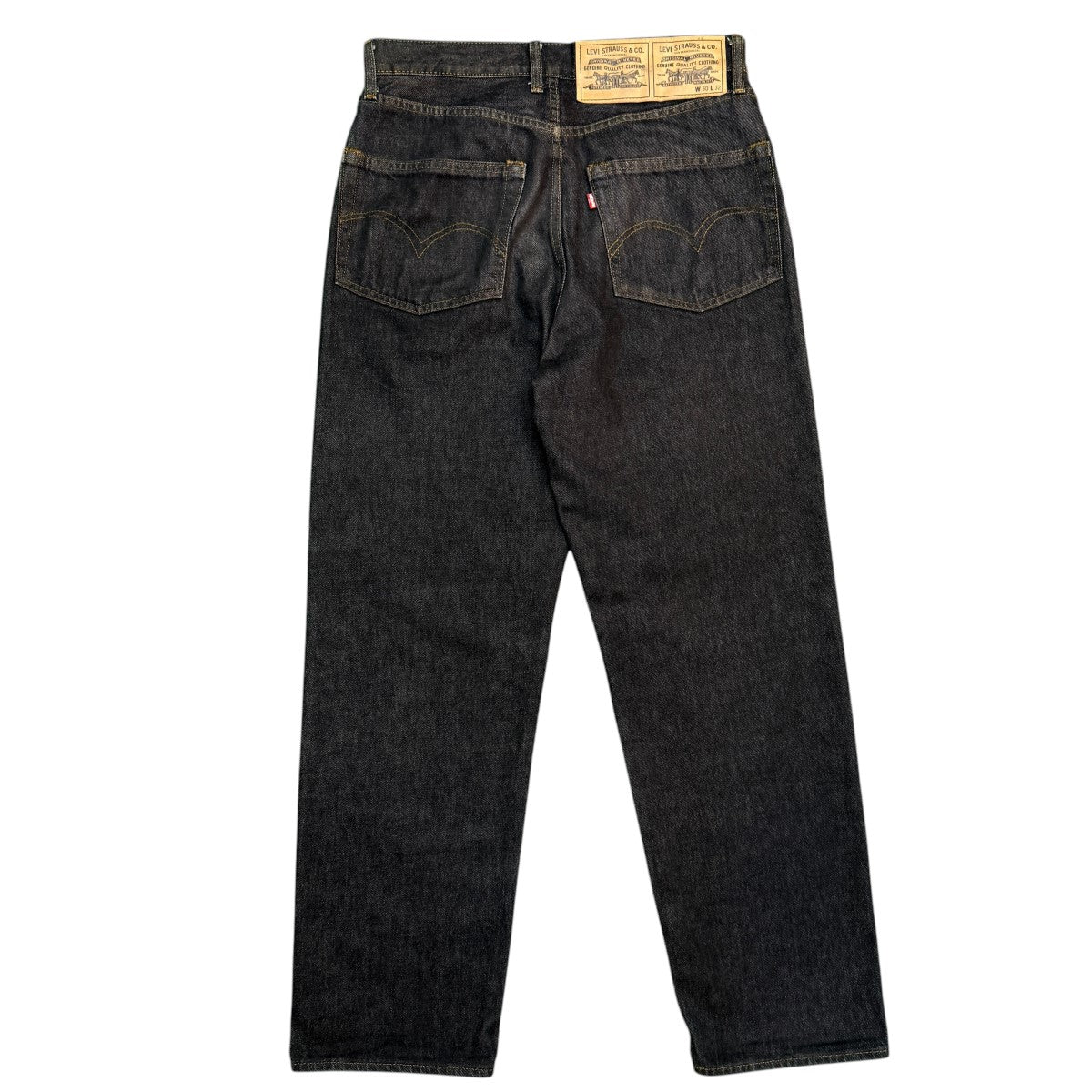 25SS/DENIM PANTS BLACK RIGID 501XX／501XXスーパーワイドリジッドデニムパンツ/11-21-1591-291