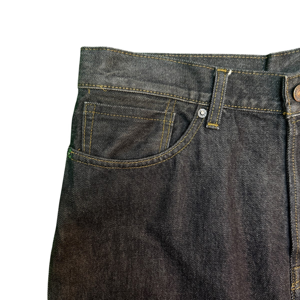 25SS/DENIM PANTS BLACK RIGID 501XX／501XXスーパーワイドリジッドデニムパンツ/11-21-1591-291