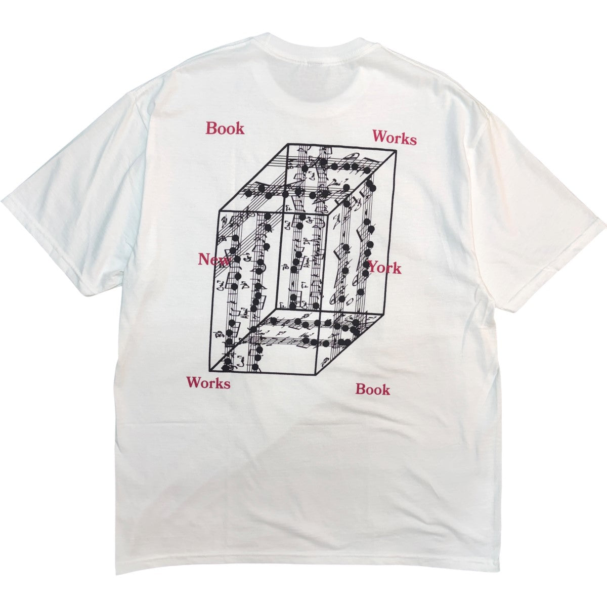 25SS/Cage Tee音符デザインプリントTシャツ