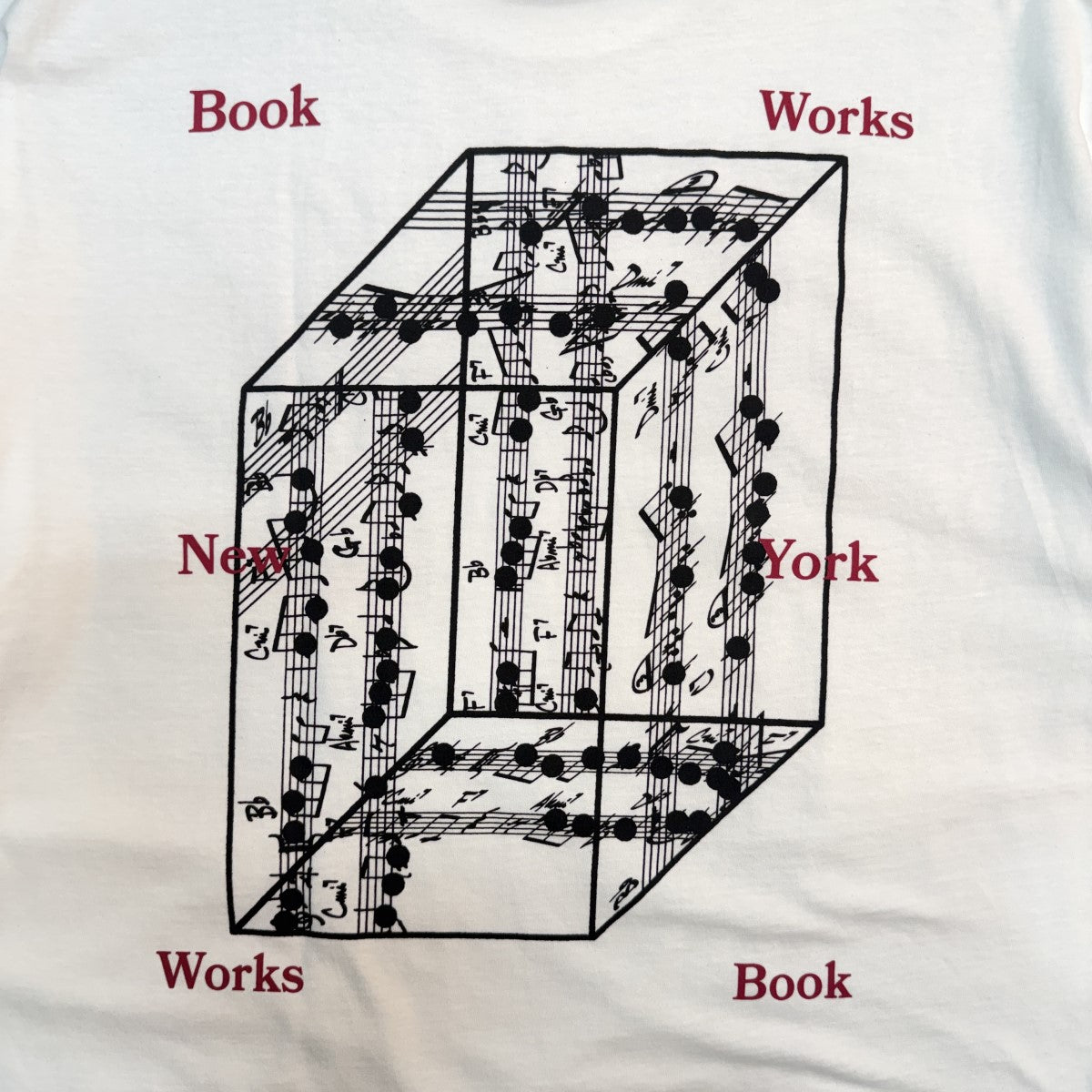 25SS/Cage Tee音符デザインプリントTシャツ