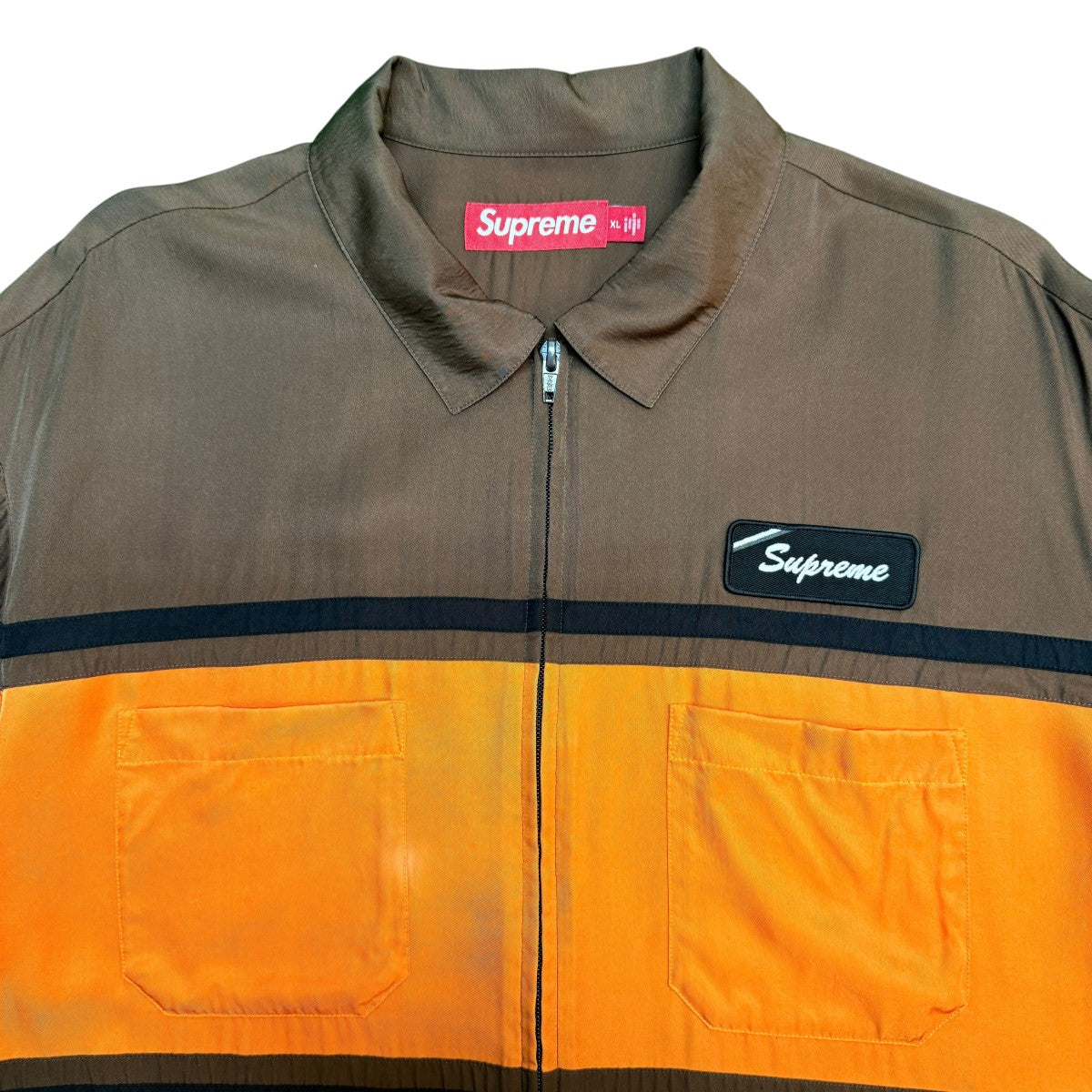 Supreme(シュプリーム) 26SS/Silk Zip Up S／S Shirt／シルクジップ