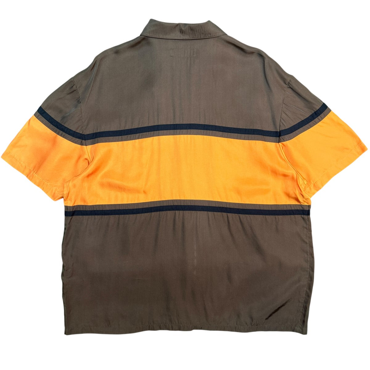 Supreme 26SS/Silk Zip Up S／S Shirt／シルクジップアップショートスリーブシャツ 古着・中古-5枚目のアイテム画像