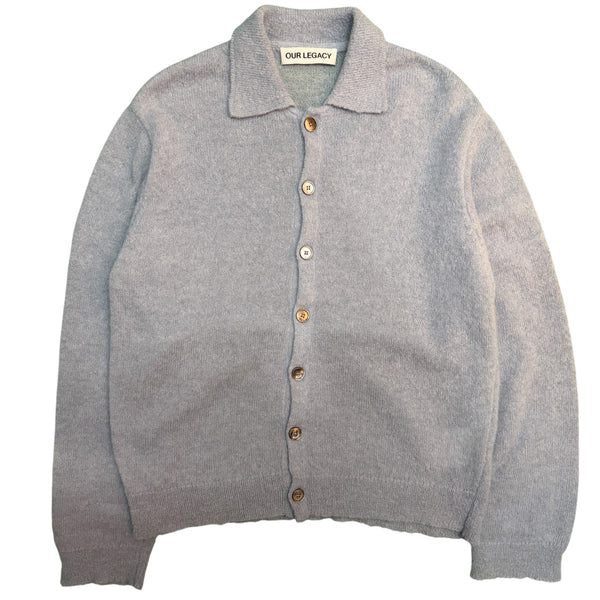 OUR LEGACY(アワーレガシー) 25SS/EVENING POLO Livid Blue Fuzzy